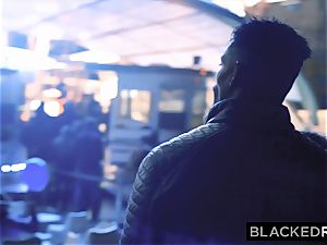 BLACKEDRAW insatiable Model Meets big black cock and Gets predominated